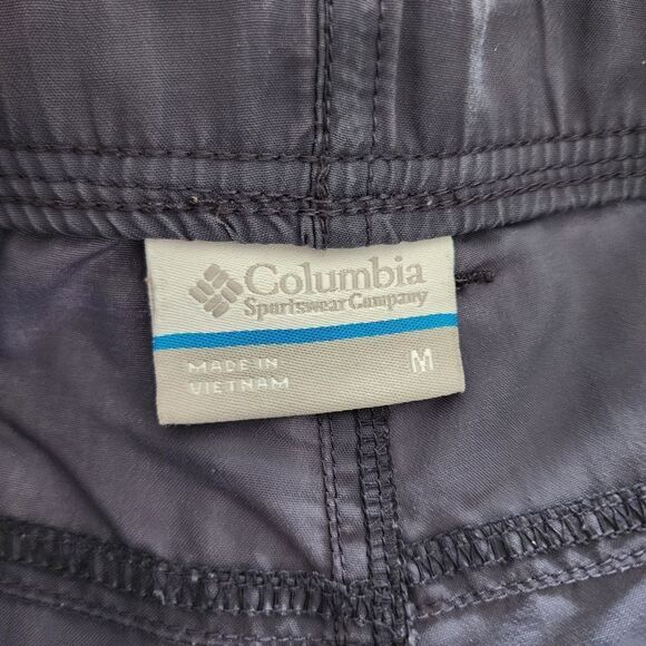 Columbia blue cargo pockets hiking athletic shorts‎ womens size M - Picture 5 of 7